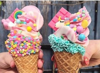 Cool unikornis fagyi