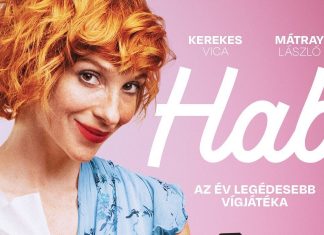 Te a cukrászdát vagy a pasit választanád? A Hab című film plakátja Kerekes Vicával