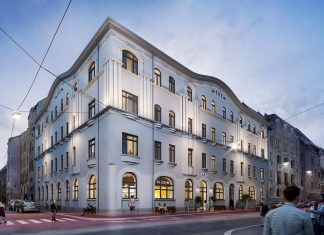 Egykori kártyagyárból lett pénztárcabarát hotel a belvárosban