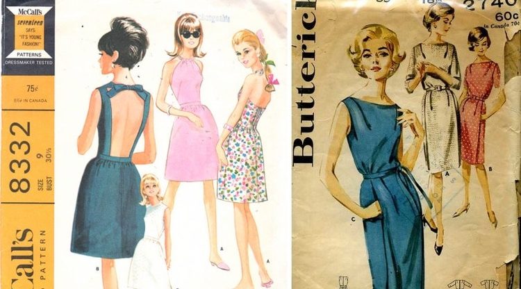 Ruhák az 1960-as divat szerint