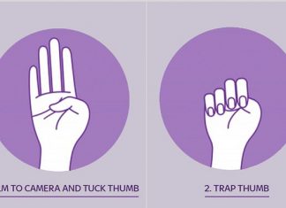 A járvány alatt bántalmazott nők kódjelekkel is segítséget kérhetnek Kézjel-bántalmazás-segítség