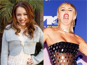 Miley Cyrus akkor és most