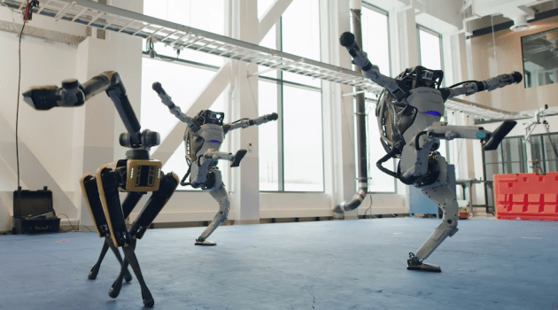 táncoló robotok