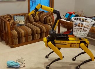 Beköltözhet az életünkbe Alíz, a robotkutya robotkutya