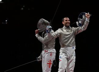 Szilágyi Áron vívó egy lépésre az aranyéremtől