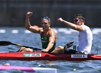 Kettős magyar győzelem királykategóriában: Kopasz Bálint arany, Varga Ádám ezüstérmes 1000 méteren kopasz-varga-tokio