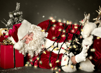 Videón, ahogy elrabolták a télapót