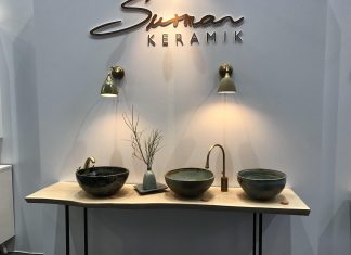 Új design a fürdőszobában – anya és lánya klasszikus és bohém kerámia mosdótálai