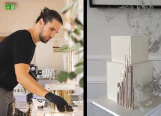 Vad ízkombinációk és merész formák – Gerényi Róbert tortacsodái esküvői torta ekubo