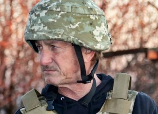 A világsztár, Sean Penn Ukrajnába utazott a háborúról tudósítani