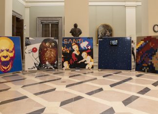 LEGO pop-art képek a Szépművészetiben