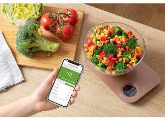 Íme az okostelefonnal párosítható konyhai mérleg