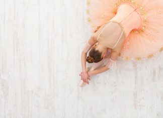 Courtney Richardson az Operettszínház színpadán balett