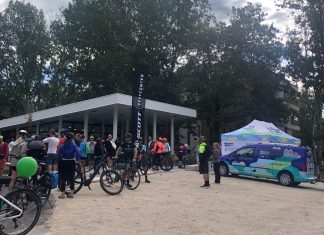 Új kerékpáros központ nyílt Balatonfüreden kerékpáros