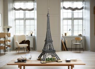 Itt a LEGO Eiffel-torony, az eddig legmagasabb LEGO készlet!