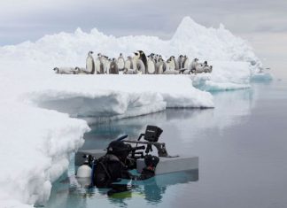 A fagy birodalma II – a természetfilm-sorozat egyes jeleneteit az űrből vették fel