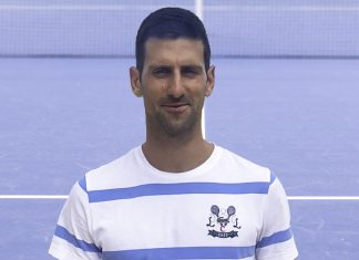 Ebbe fektetett Novak Djokovic