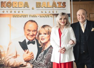 Egyedülálló koncerttel készül Korda György és Balázs Klári