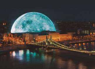 Gigantikus építmények lepték el Budapestet